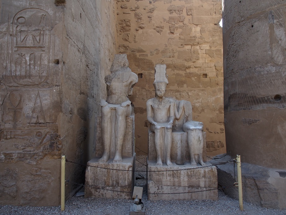 ルクソール神殿 Temple of Luxor: ルクソールの風