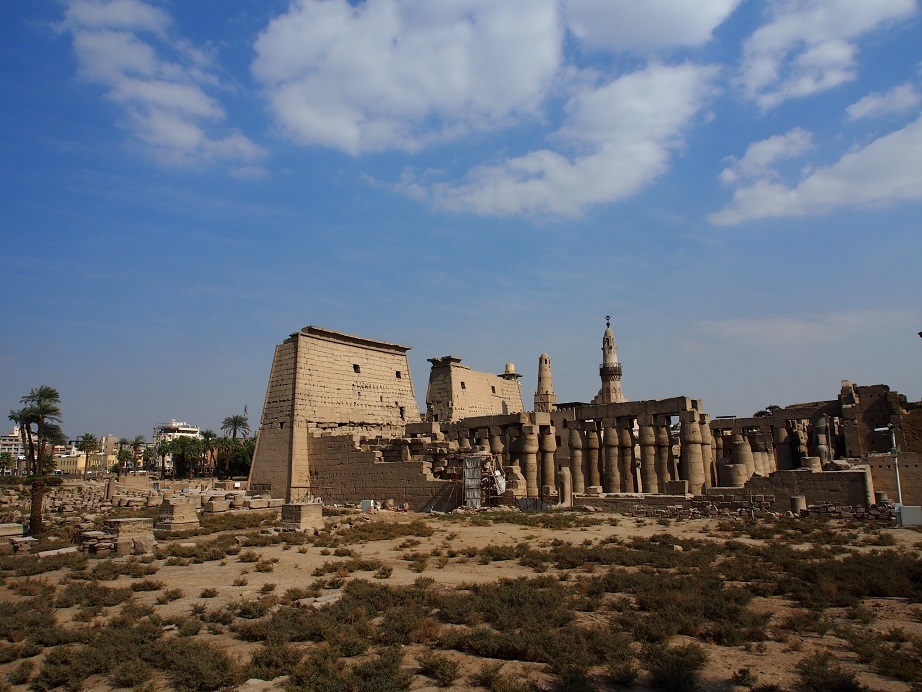 ルクソール神殿 Temple of Luxor: ルクソールの風 ルクソール神殿 Temple of Luxor: ルクソールの風