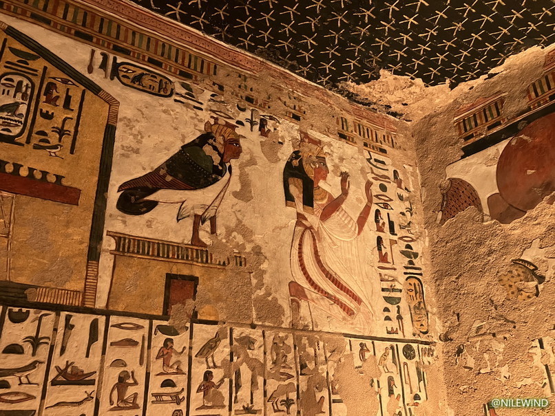 美しい壁画が残るネフェルタリの墓、入場料はエジプト最高額
